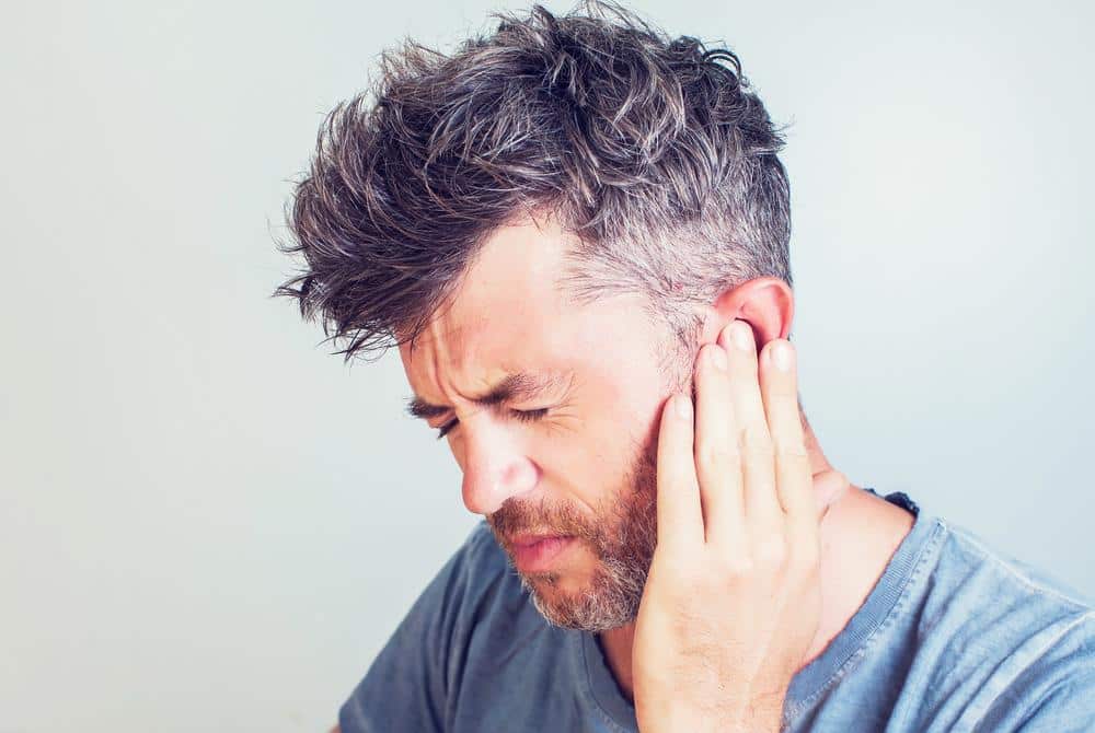 man-ringing-ears-va-ent Hearing Care in Richmond, VA